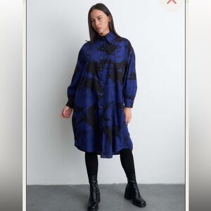 Osei Duro labu shirt dress